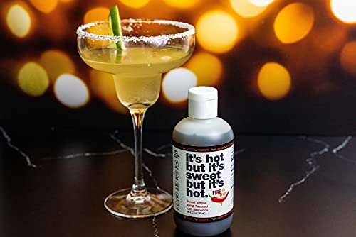 Fire Syrup with CHOCOLATE Martini Rim Dipper
